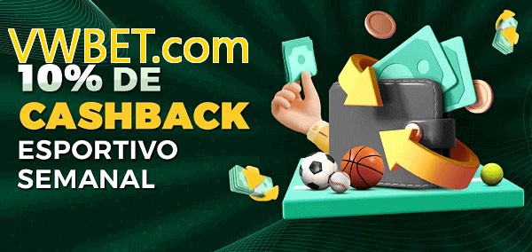 10% de bônus de cashback na VWBET.com